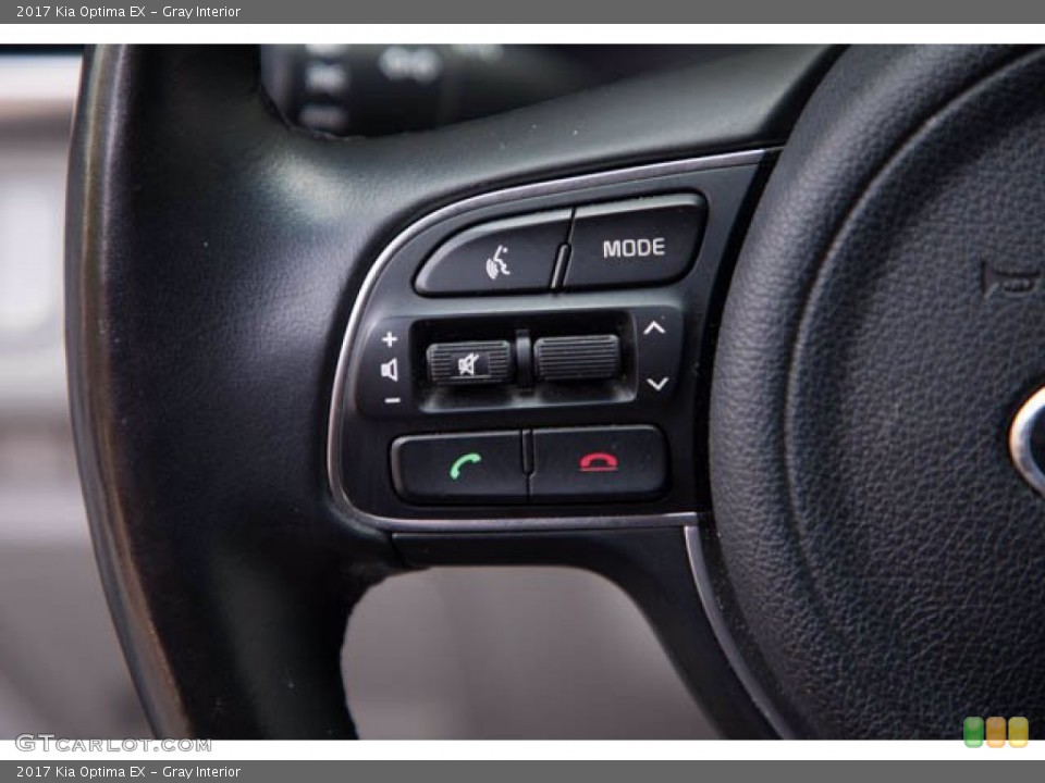 Gray Interior Steering Wheel for the 2017 Kia Optima EX #139552223