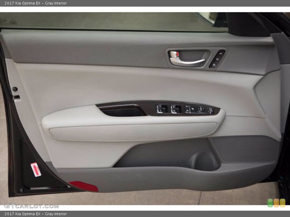 Gray Interior Door Panel for the 2017 Kia Optima EX #139552544