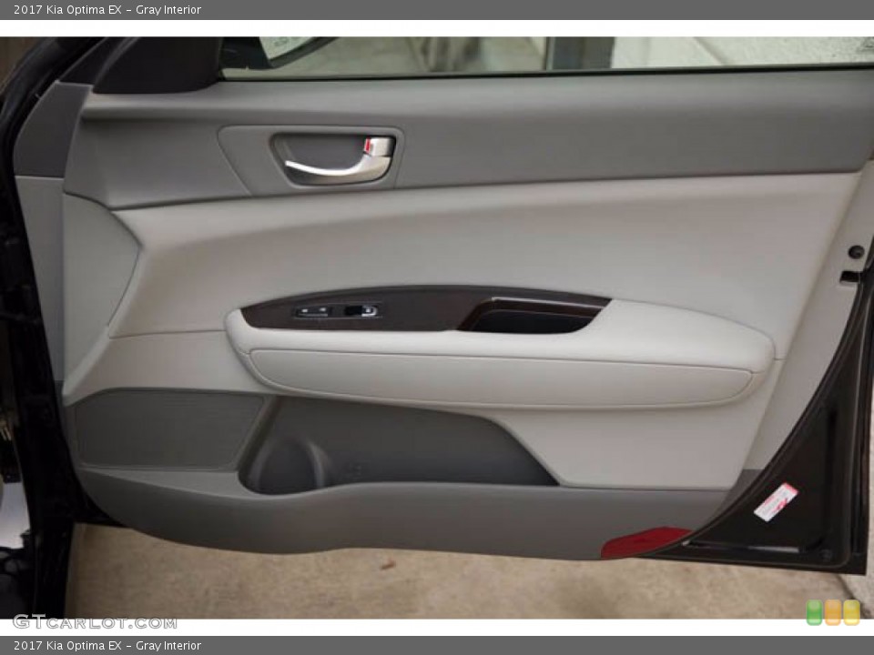Gray Interior Door Panel for the 2017 Kia Optima EX #139552631