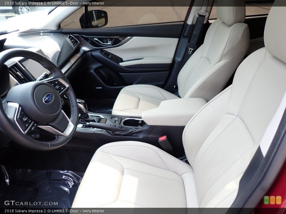 Ivory Interior Front Seat for the 2018 Subaru Impreza 2.0i Limited 5-Door #139553450