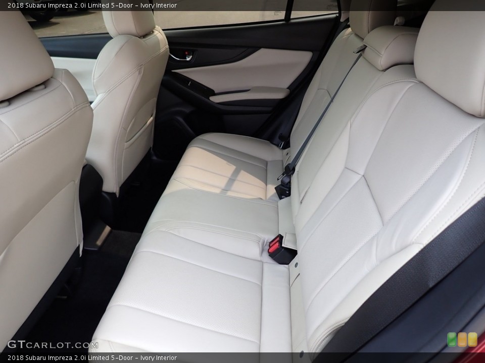 Ivory Interior Rear Seat for the 2018 Subaru Impreza 2.0i Limited 5-Door #139553462
