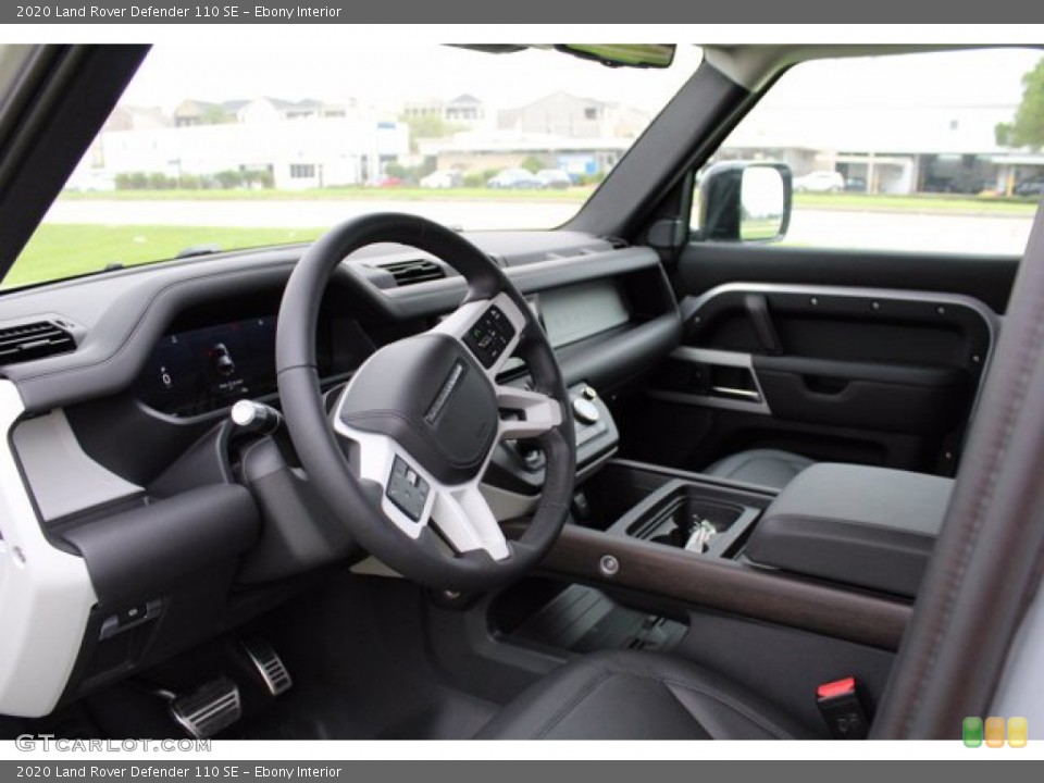 Ebony Interior Front Seat for the 2020 Land Rover Defender 110 SE #139555724