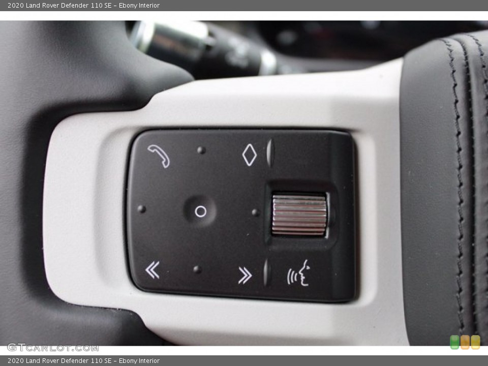Ebony Interior Steering Wheel for the 2020 Land Rover Defender 110 SE #139555751