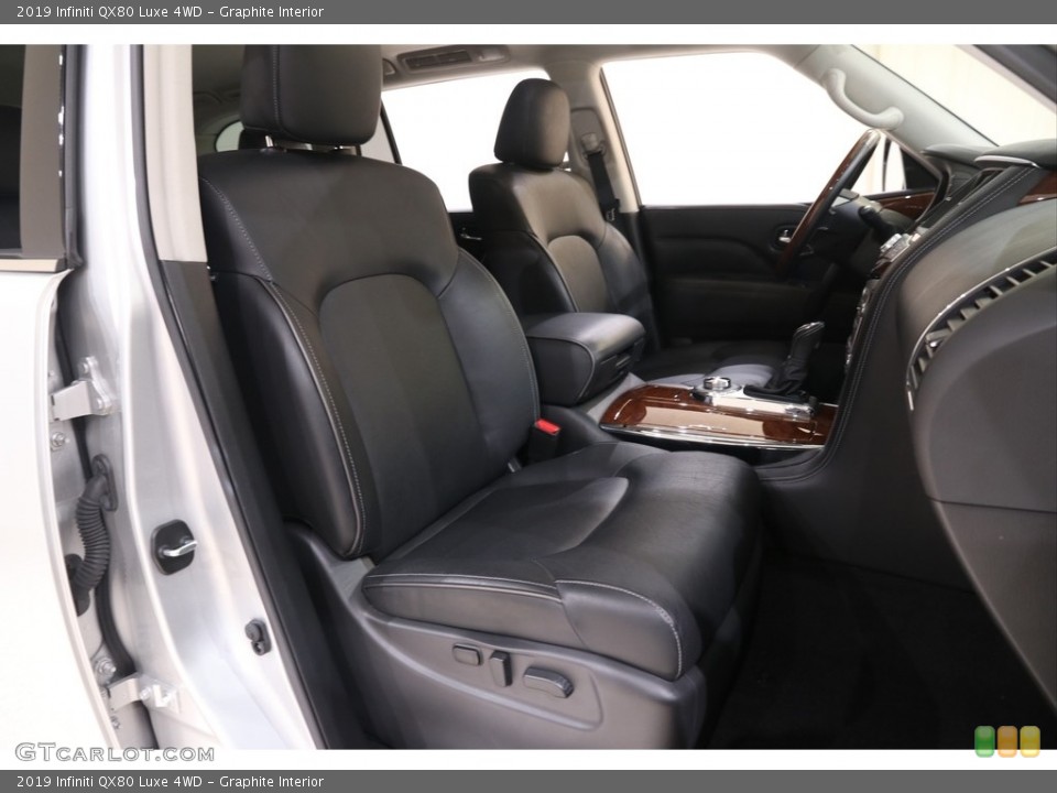 Graphite Interior Front Seat for the 2019 Infiniti QX80 Luxe 4WD #139556555