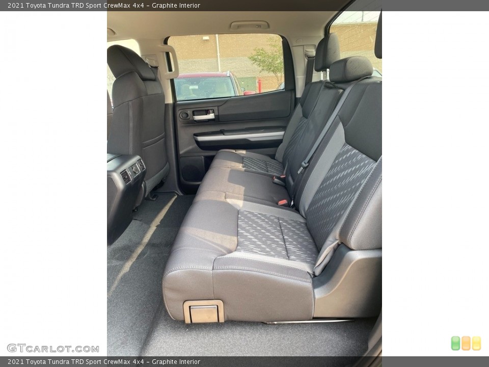 Graphite Interior Rear Seat for the 2021 Toyota Tundra TRD Sport CrewMax 4x4 #139558739