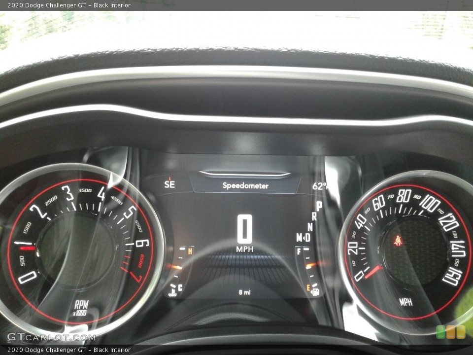 Black Interior Gauges for the 2020 Dodge Challenger GT #139560651