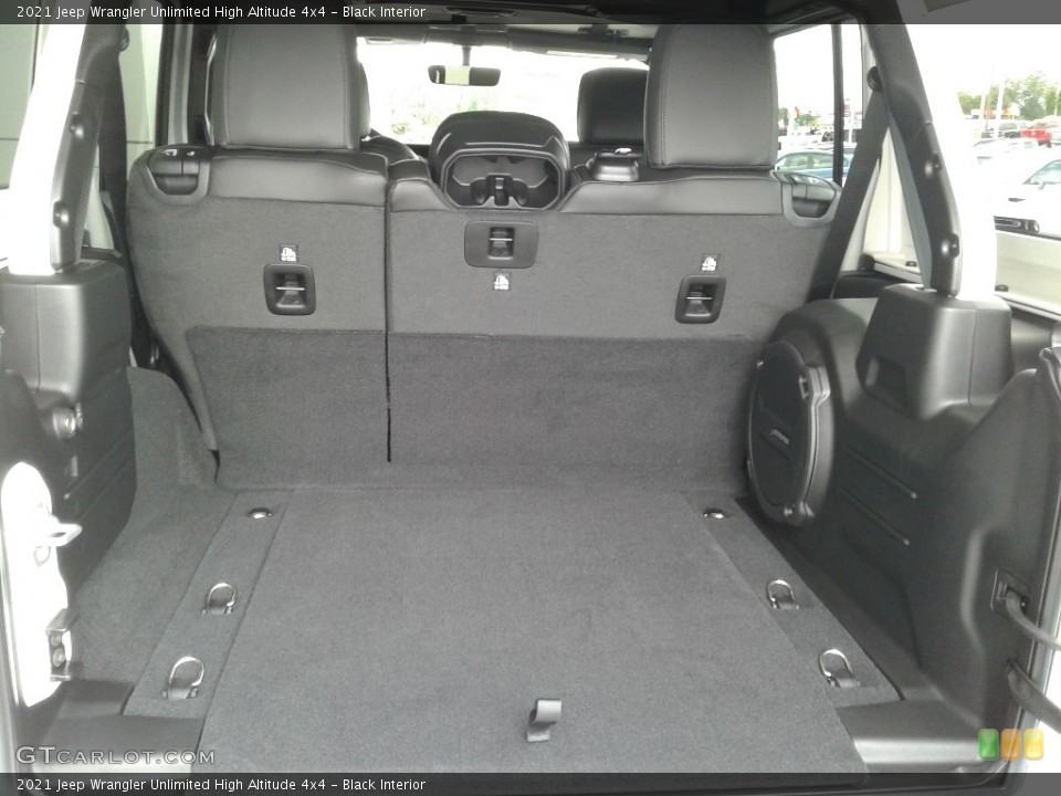 Black Interior Trunk for the 2021 Jeep Wrangler Unlimited High Altitude 4x4 #139561292