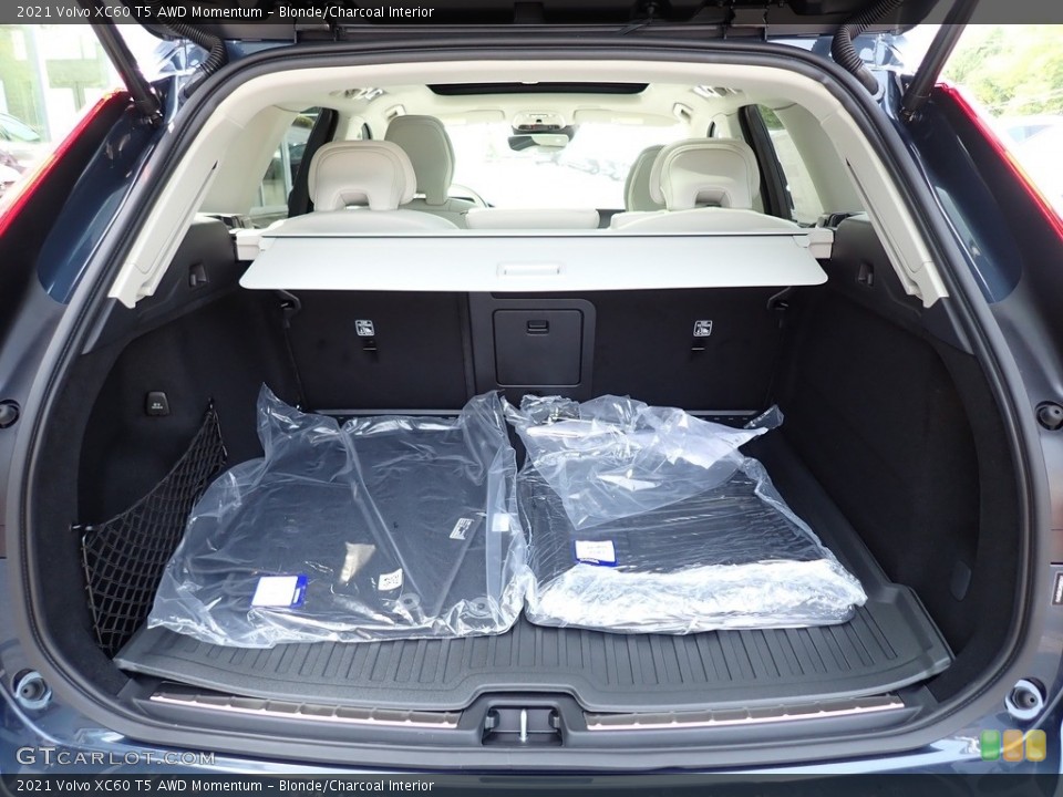 Blonde/Charcoal Interior Trunk for the 2021 Volvo XC60 T5 AWD Momentum #139561787