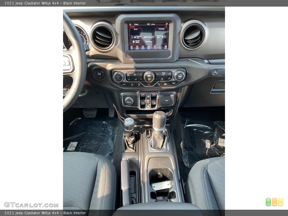 Black Interior Transmission for the 2021 Jeep Gladiator Willys 4x4 #139563041