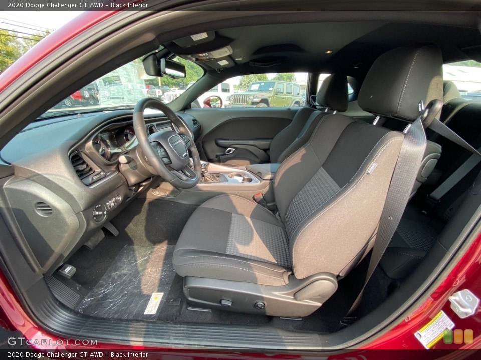 Black Interior Photo for the 2020 Dodge Challenger GT AWD #139563533