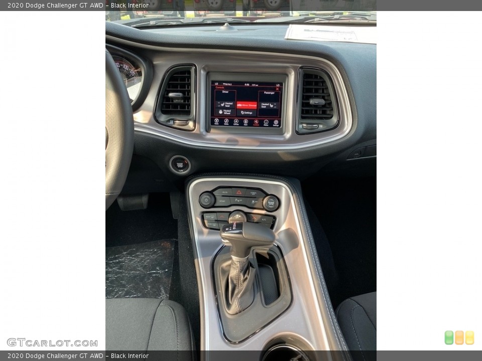 Black Interior Controls for the 2020 Dodge Challenger GT AWD #139563647