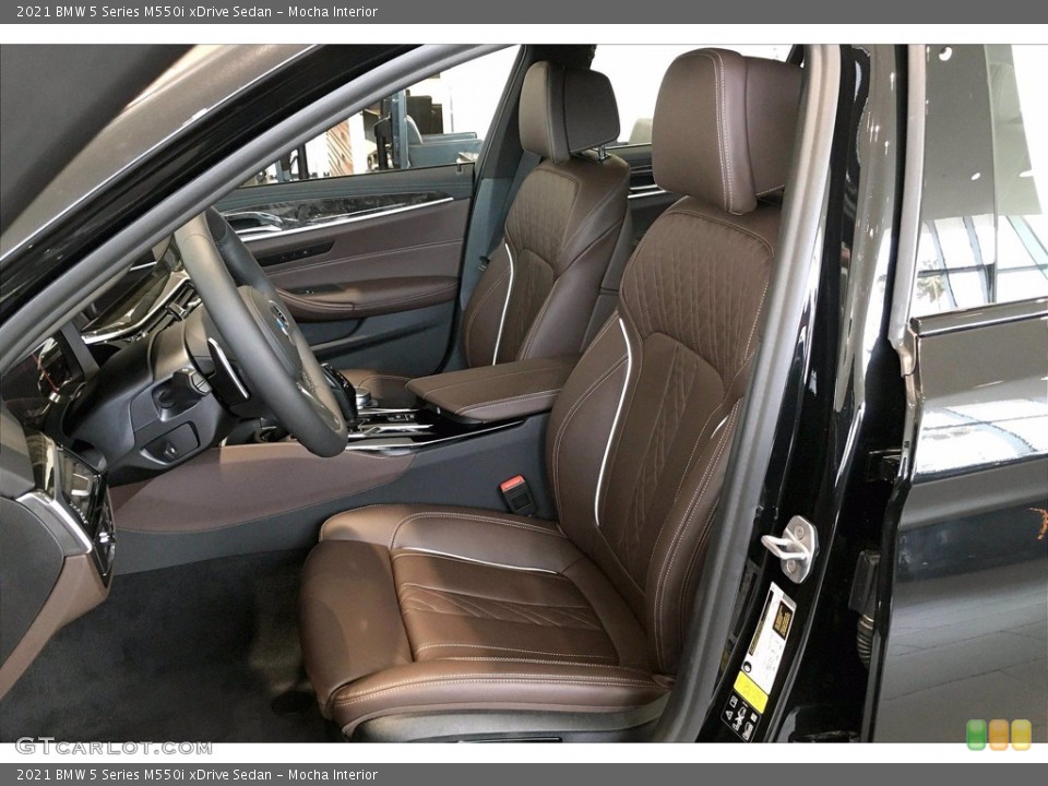 Mocha 2021 BMW 5 Series Interiors