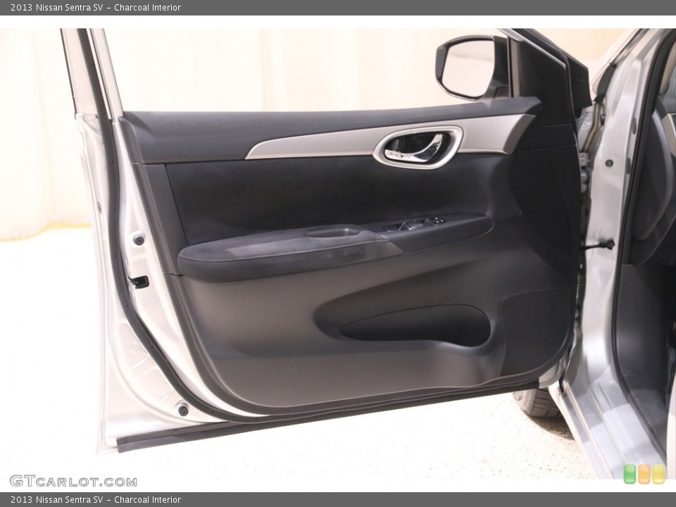 Charcoal Interior Door Panel for the 2013 Nissan Sentra SV #139566449