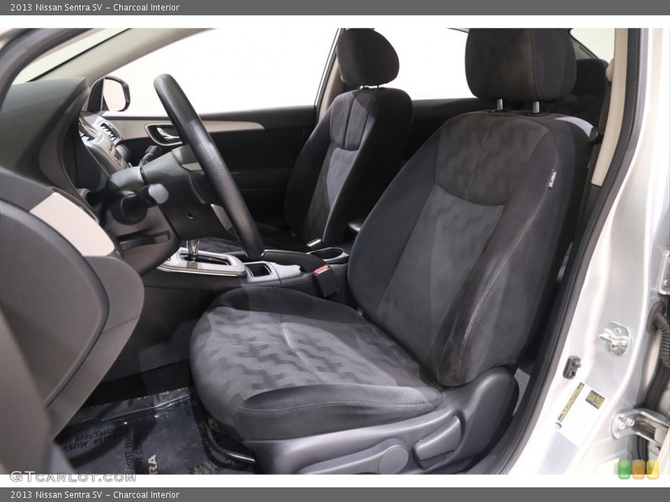 Charcoal Interior Front Seat for the 2013 Nissan Sentra SV #139566470