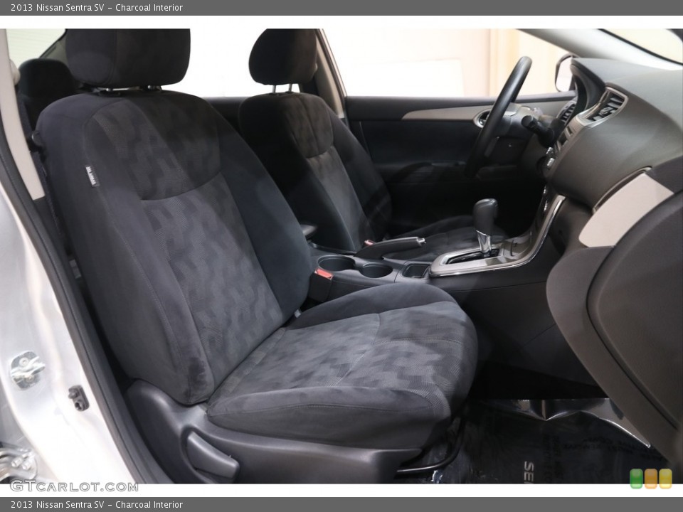 Charcoal Interior Front Seat for the 2013 Nissan Sentra SV #139566575