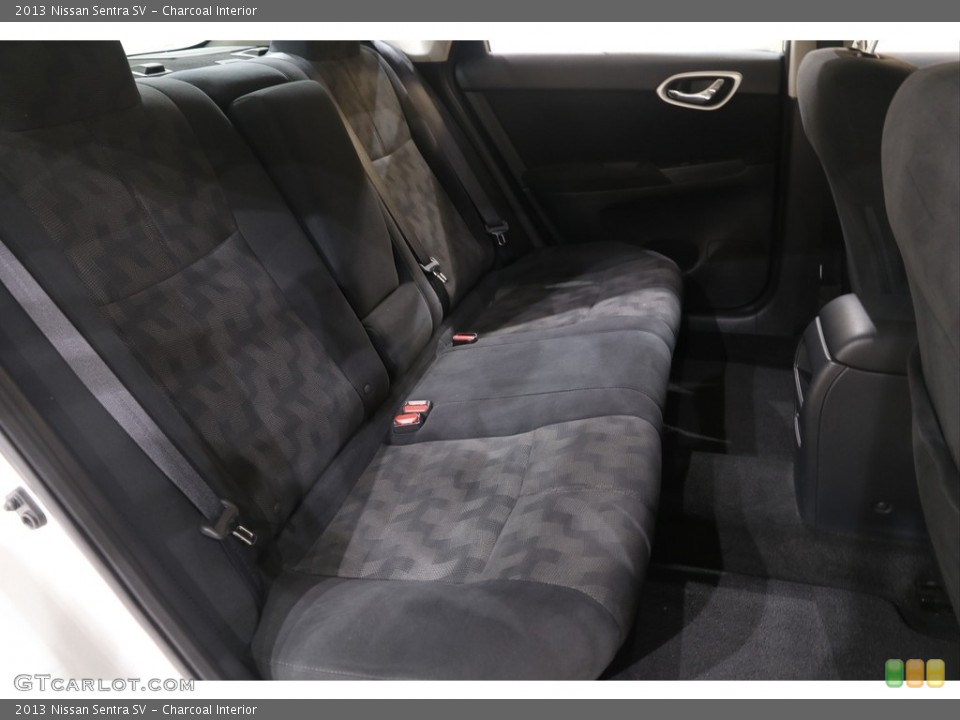 Charcoal Interior Rear Seat for the 2013 Nissan Sentra SV #139566587