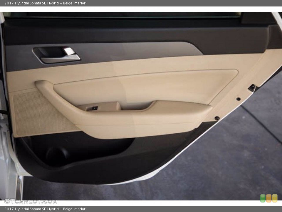 Beige Interior Door Panel for the 2017 Hyundai Sonata SE Hybrid #139566911