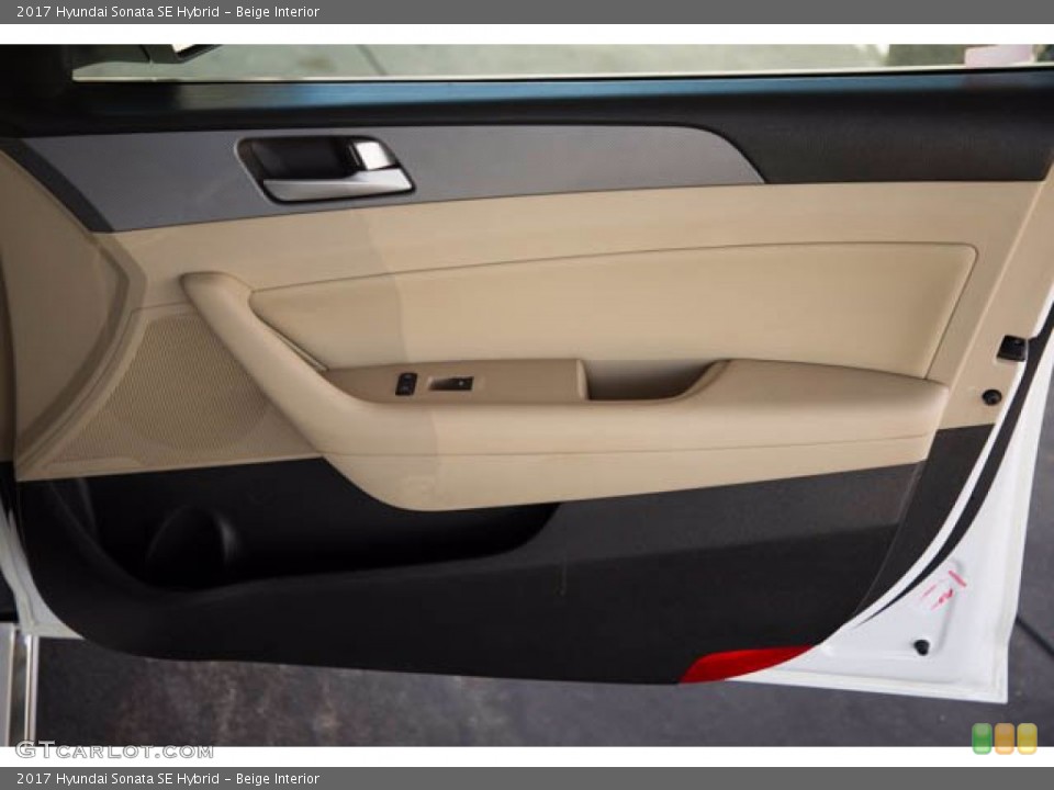 Beige Interior Door Panel for the 2017 Hyundai Sonata SE Hybrid #139566926