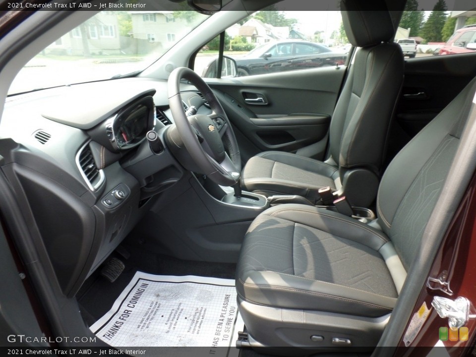 Jet Black Interior Photo for the 2021 Chevrolet Trax LT AWD #139568735