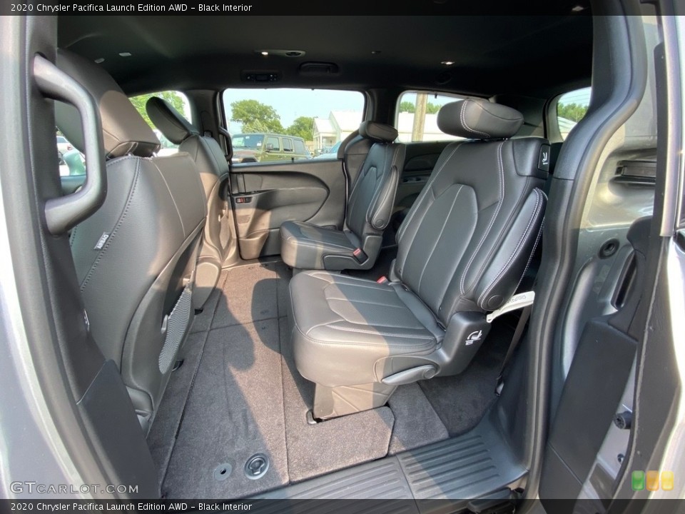 Black Interior Rear Seat for the 2020 Chrysler Pacifica Launch Edition AWD #139571904