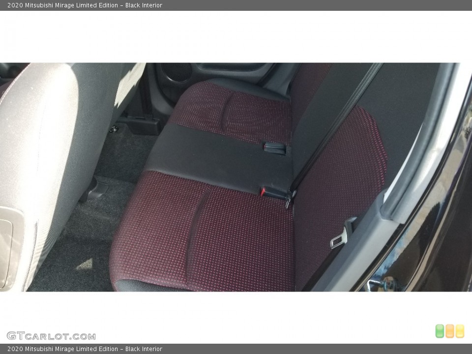 Black Interior Rear Seat for the 2020 Mitsubishi Mirage Limited Edition #139572349
