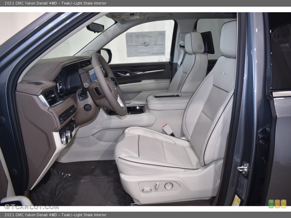 Teak/­Light Shale Interior Front Seat for the 2021 GMC Yukon Denali 4WD #139572702