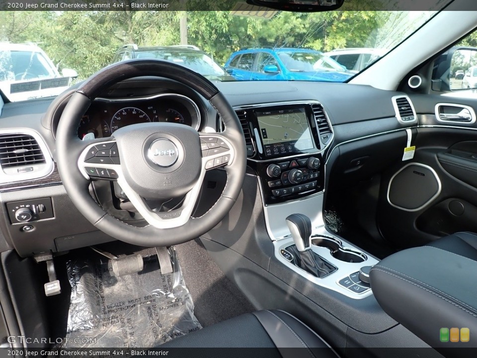 Black Interior Dashboard for the 2020 Jeep Grand Cherokee Summit 4x4 #139573536
