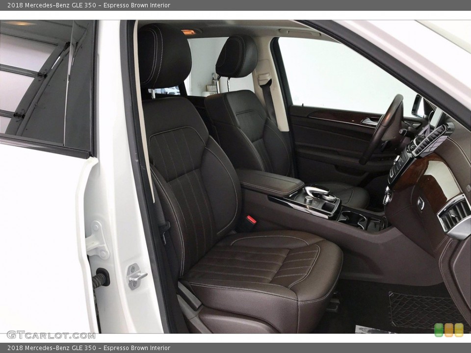 Espresso Brown Interior Front Seat for the 2018 Mercedes-Benz GLE 350 #139573716