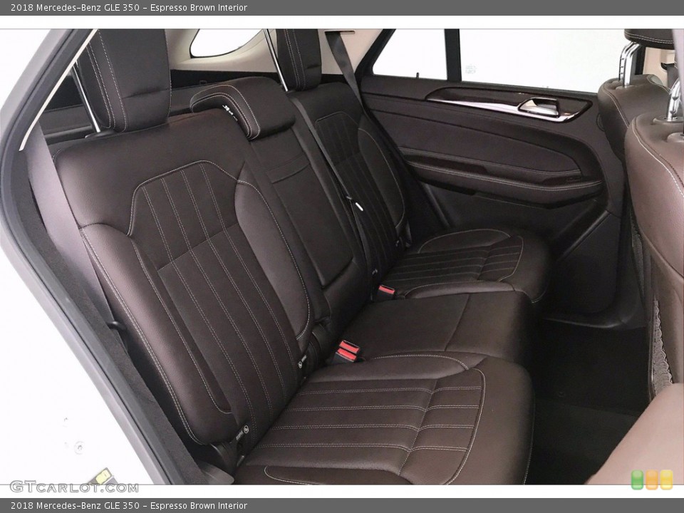 Espresso Brown Interior Rear Seat for the 2018 Mercedes-Benz GLE 350 #139573890