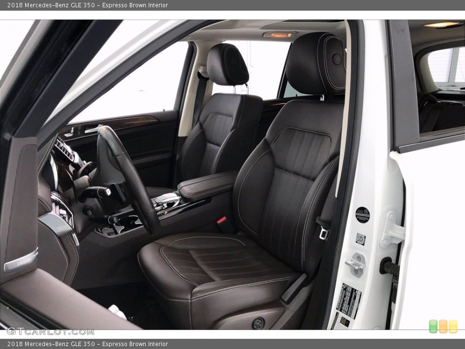 Espresso Brown 2018 Mercedes-Benz GLE Interiors