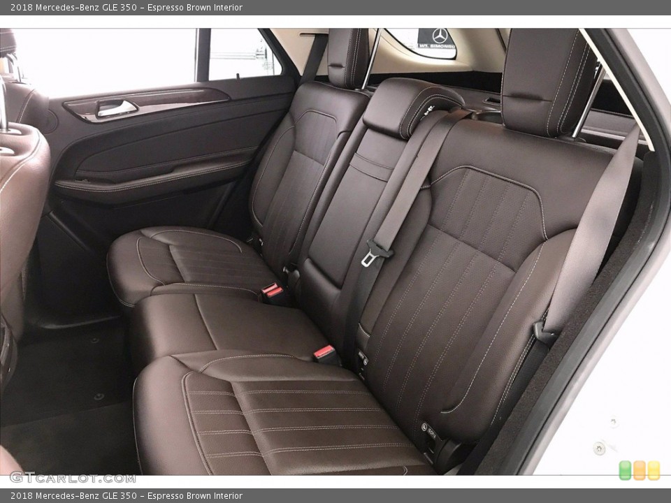 Espresso Brown Interior Rear Seat for the 2018 Mercedes-Benz GLE 350 #139573941