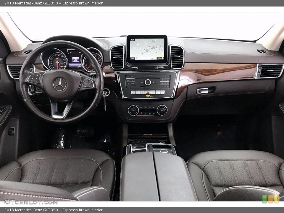 Espresso Brown Interior Dashboard for the 2018 Mercedes-Benz GLE 350 #139574001