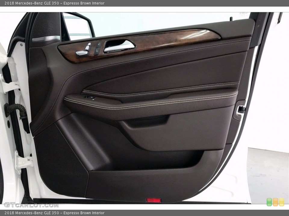 Espresso Brown Interior Door Panel for the 2018 Mercedes-Benz GLE 350 #139574337