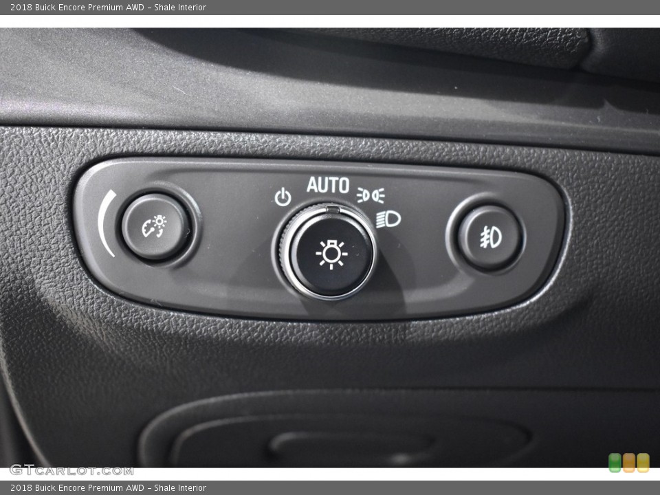 Shale Interior Controls for the 2018 Buick Encore Premium AWD #139574592