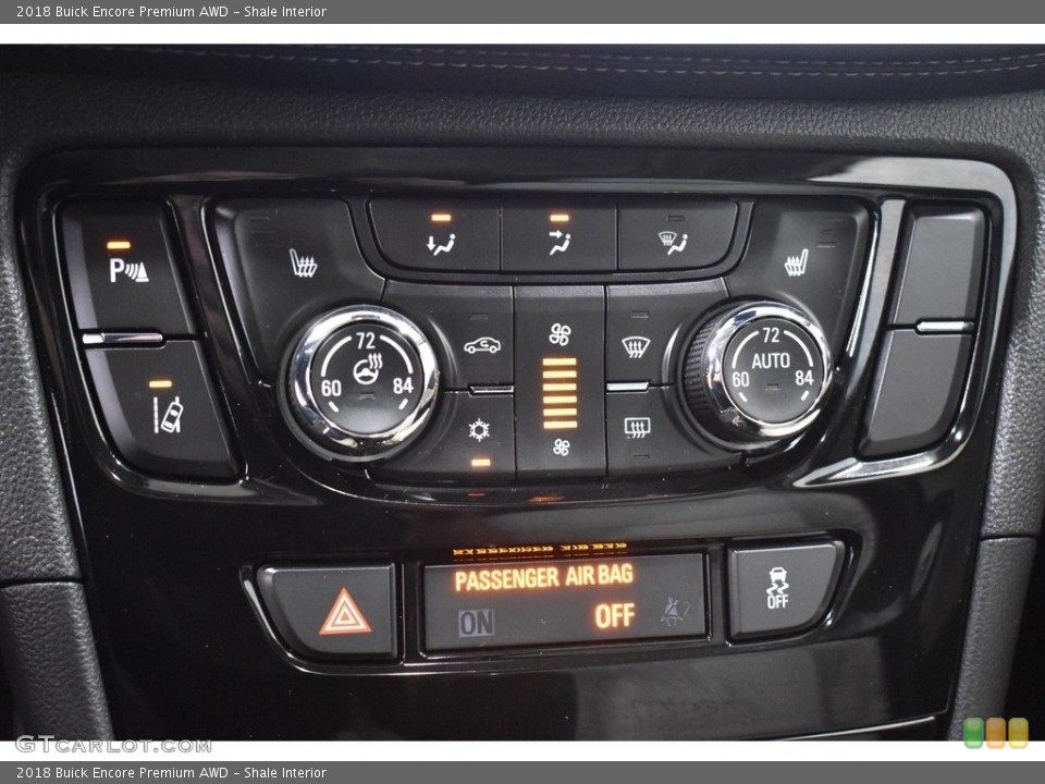 Shale Interior Controls for the 2018 Buick Encore Premium AWD #139574667