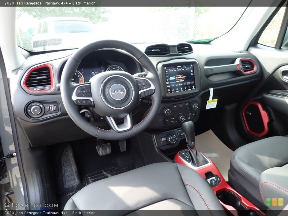 Black Interior Photo for the 2020 Jeep Renegade Trailhawk 4x4 #139575009