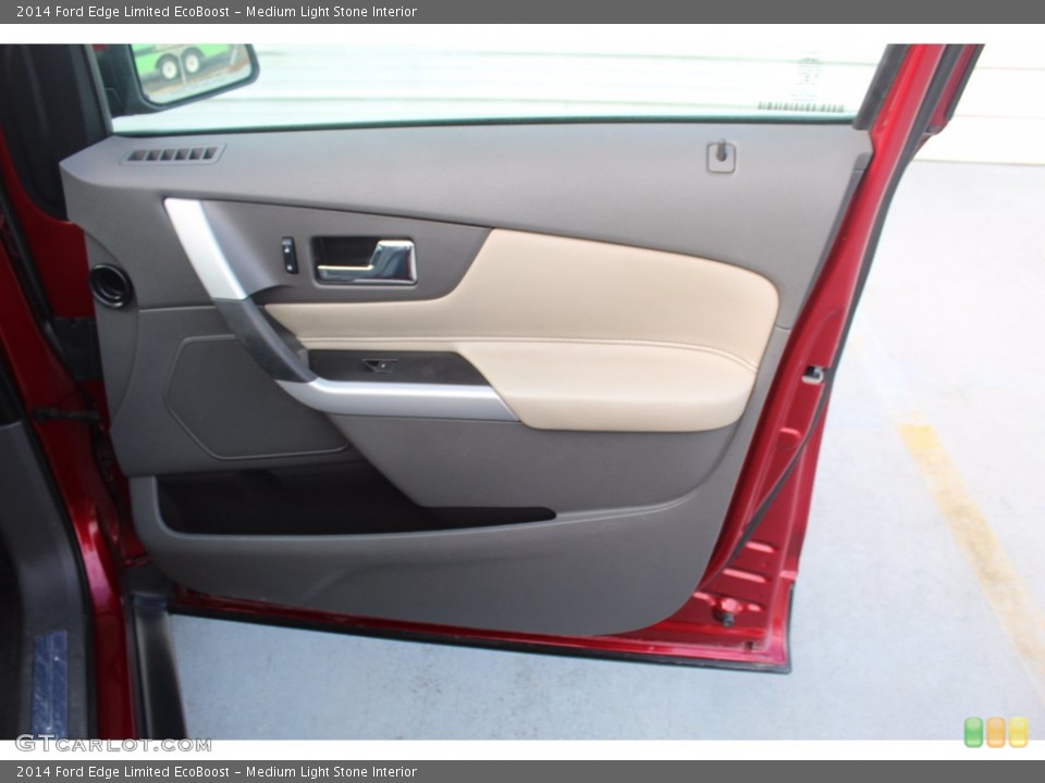 Medium Light Stone Interior Door Panel for the 2014 Ford Edge Limited EcoBoost #139575408