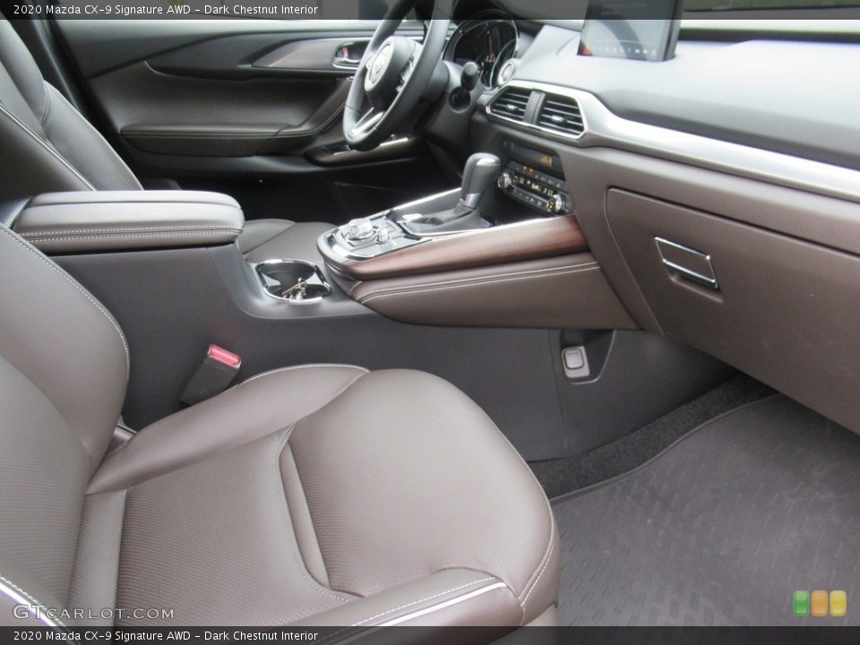 Dark Chestnut Interior Front Seat for the 2020 Mazda CX-9 Signature AWD #139577655