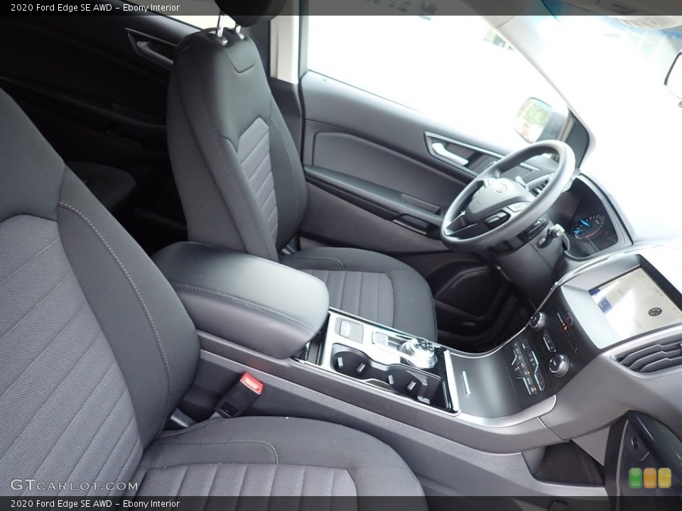 Ebony Interior Front Seat for the 2020 Ford Edge SE AWD #139580682