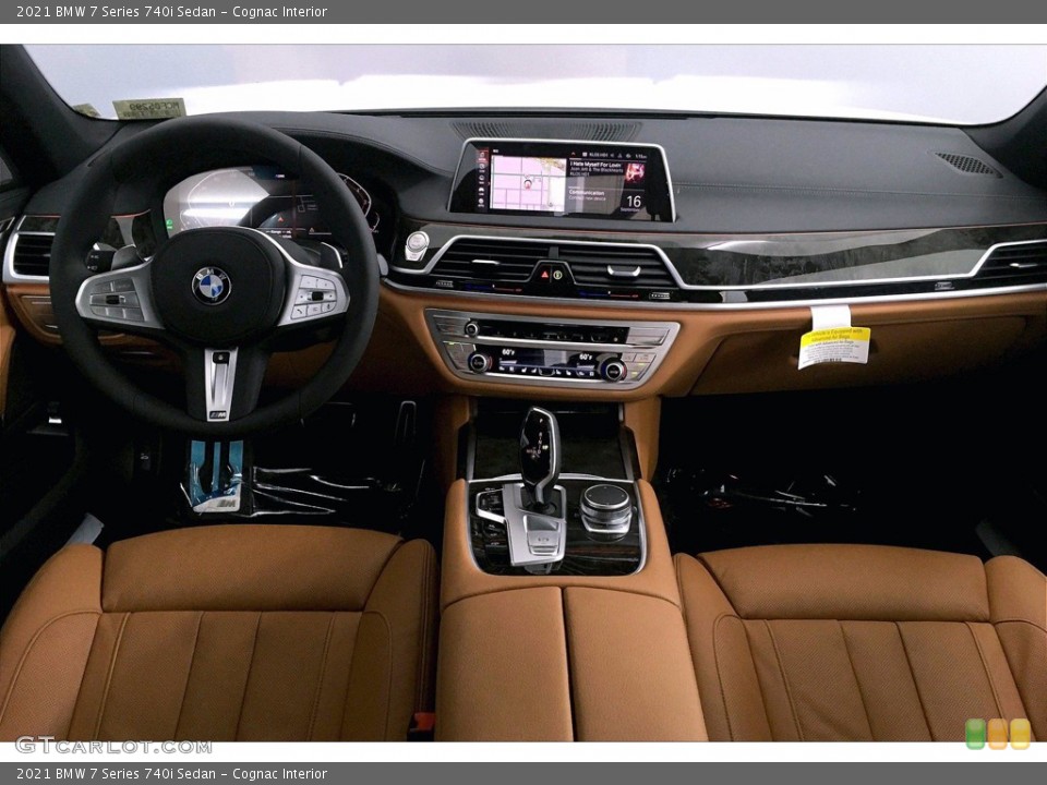 Cognac Interior Photo for the 2021 BMW 7 Series 740i Sedan #139581246