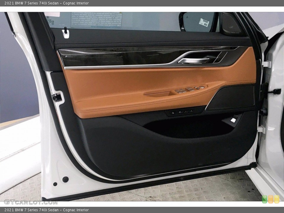 Cognac Interior Door Panel for the 2021 BMW 7 Series 740i Sedan #139581477