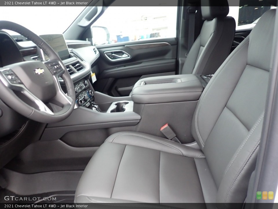 Jet Black Interior Front Seat for the 2021 Chevrolet Tahoe LT 4WD #139583082