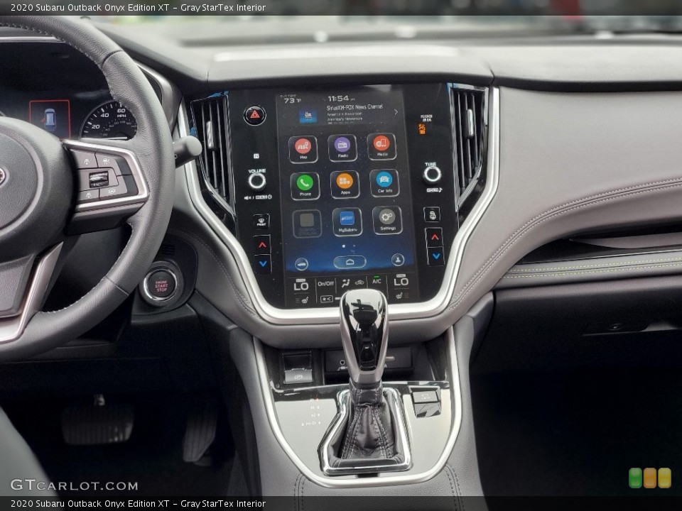 Gray StarTex Interior Dashboard for the 2020 Subaru Outback Onyx Edition XT #139583967