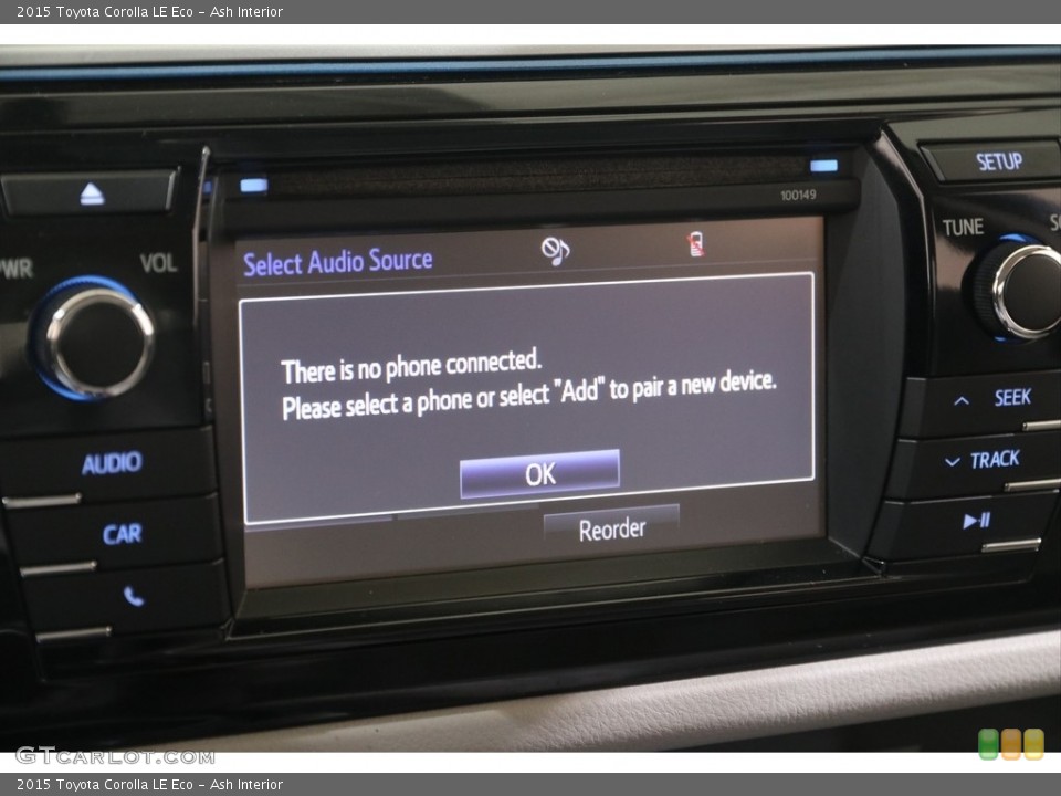 Ash Interior Controls for the 2015 Toyota Corolla LE Eco #139584840