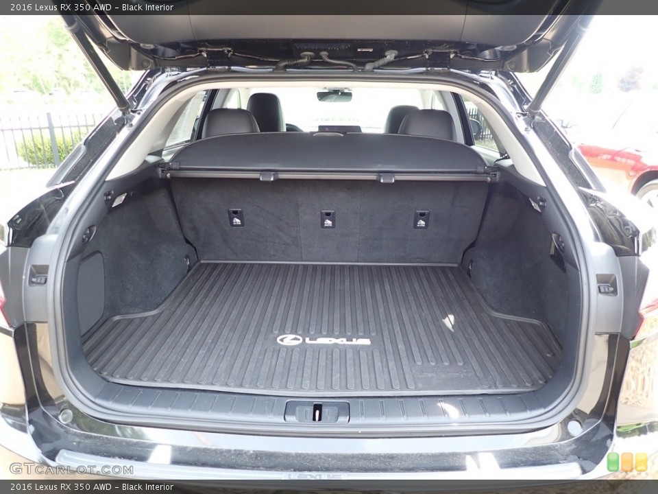 Black Interior Trunk for the 2016 Lexus RX 350 AWD #139585899