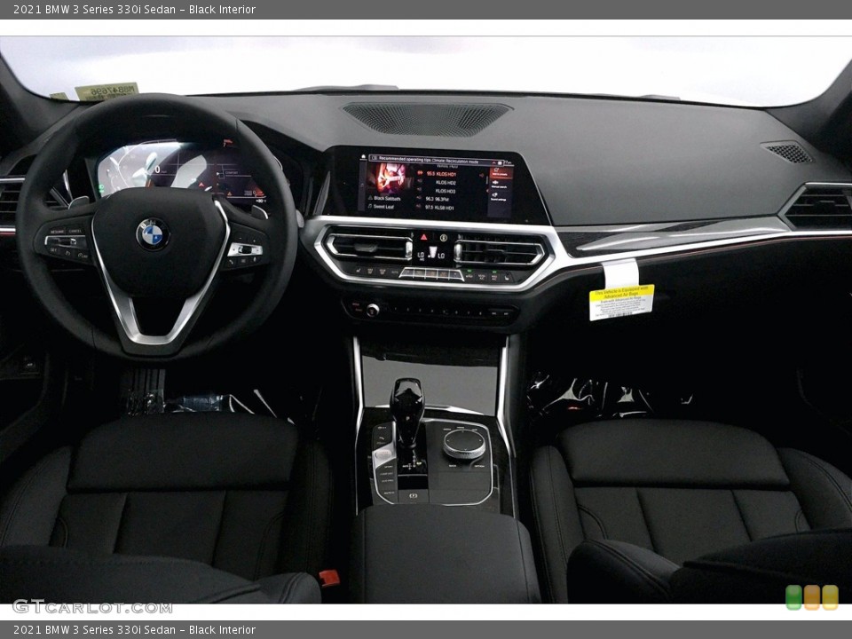 Black Interior Dashboard for the 2021 BMW 3 Series 330i Sedan #139585932