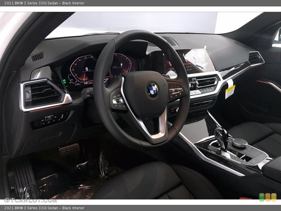 Black Interior Dashboard for the 2021 BMW 3 Series 330i Sedan #139585953