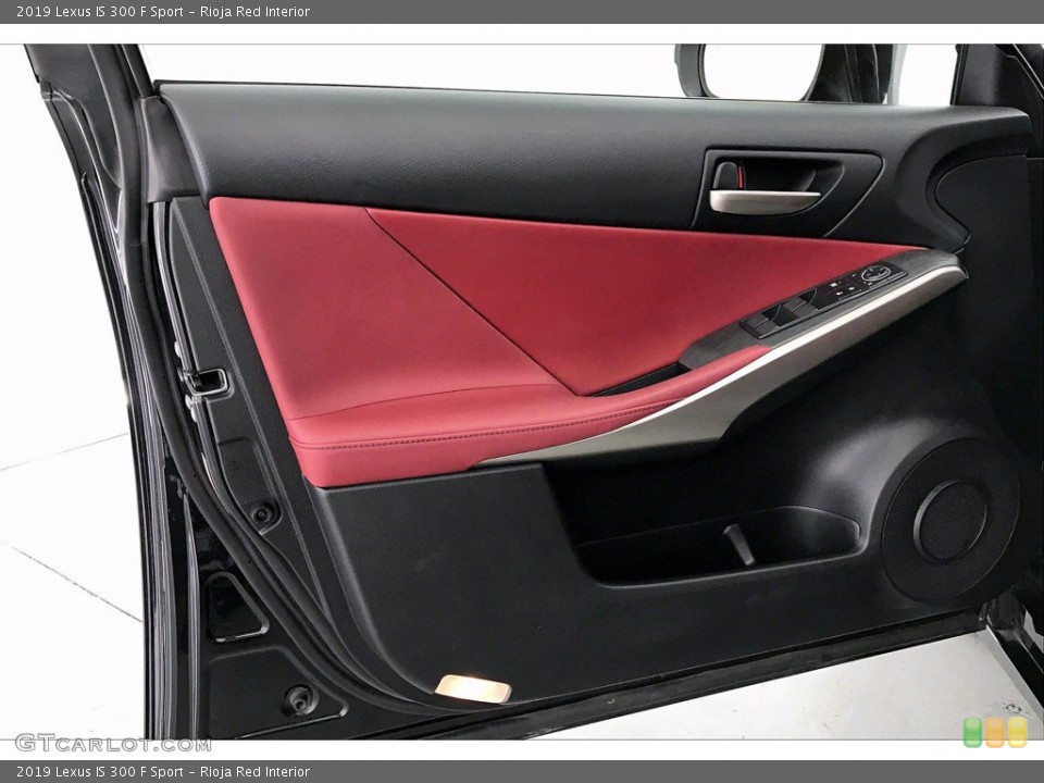 Rioja Red Interior Door Panel for the 2019 Lexus IS 300 F Sport #139586478