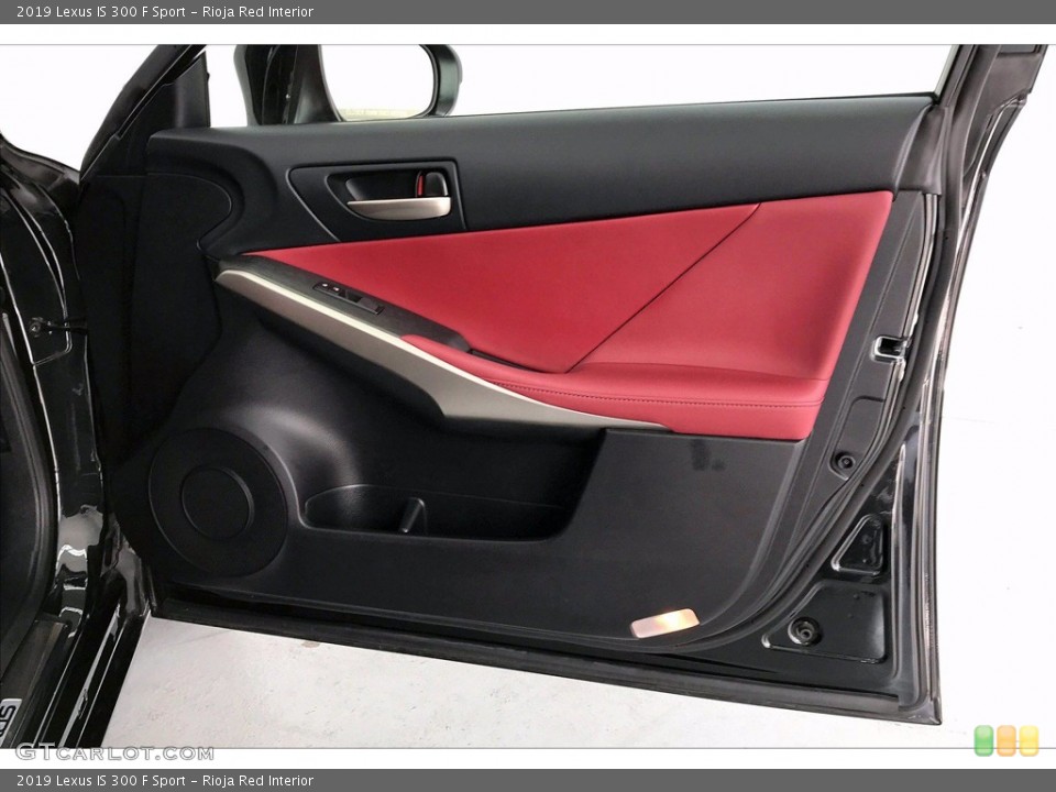 Rioja Red Interior Door Panel for the 2019 Lexus IS 300 F Sport #139586493