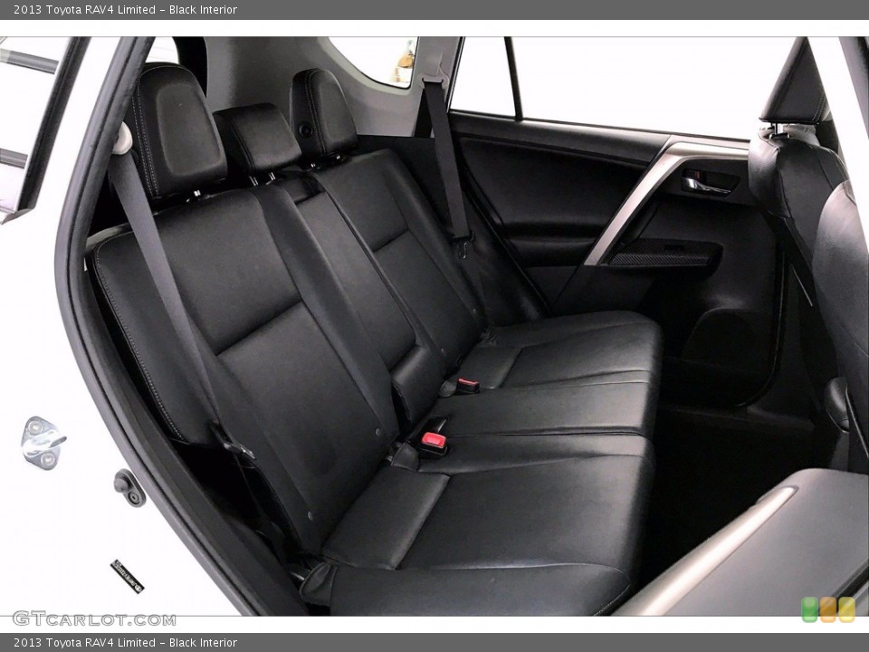 Black Interior Rear Seat for the 2013 Toyota RAV4 Limited #139586640